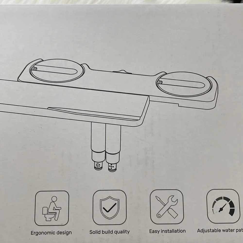BIDET - Slim Bidet Sprayer dual nozzle